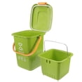 thumbnail image 1 of LIFKOME Cute Small Trash Can Desktop Trash Can Plastic Snack Organization Modern Style 1Pcs, 1 of 8