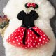 thumbnail image 1 of Bonito vestido para niñas pequeñas, disfraz de fiesta de carnaval, Halloween, lunares, ropa de Navidad, disfraces de cumpleaños para niños Fivean unisex, 1 of 2