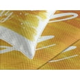thumbnail image 4 of Ambesonne Chill Quilted Bedspread Set 3 Pcs, Modern Watercolor, King Size, Orange Yellow White, 4 of 5