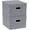 Gray, variant on Fabric Storage Boxes with Lids and Handles, Aqua