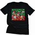 thumbnail image 2 of Christmas Mickey and Friends Unisex Short Sleeve Shirt (Black-2X Large), 2 of 8