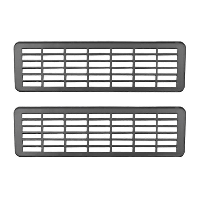Automotive Ventilation Grille ABS Vent Cover Not Obstructive Designs Car Under Seat Vent Cover Easy to Use for Vehicle