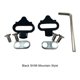 thumbnail image 3 of Naiovety 2 pack/lote y juego de bicicleta para hombres y mujeres, tacos para bicicleta de montaña, 2 unids/set y para un juego cómodo y de Ciclismo Negro tipo SH56, 3 of 6