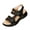 Black #3, variant on Women's Wedge Sandals Summer Open Toe Wide Width Platform Sandals With Adjustable Ankle Strap,Low Wedges Heels Lightweight Non-Slip Flat Sandal Outdoor Slip On Shoes Blue