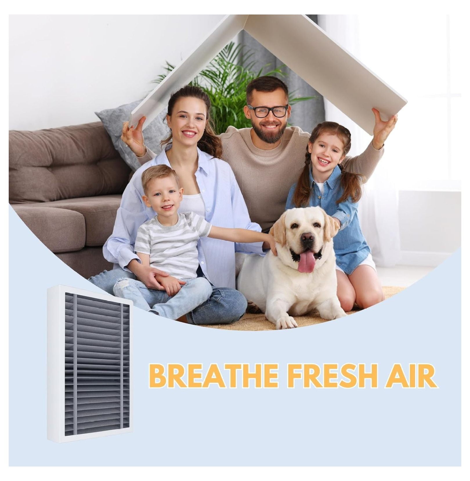 True HEPA Filter Replacement Compatible with Filtrete F2 Odor FAP-C02-F2 FAP-T03-F2. Compared to part F2 FAPF-F2-O, 3 Packs