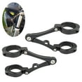 thumbnail image 3 of 1 Par de Abrazaderas de Montaje de Soporte de Faro ocicleta Ajuste 39mm-41mm Soporte de de Tubo de Horquilla para , Accesorios Negro shamjiam Soporte de faro de motocicleta, 3 of 8