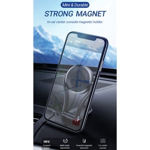 Universal Dashboard Magnetic Car Support de téléphone cellulaire, mains rotatives Free Cell Phone Support de voiture pour téléphones cellulaires