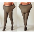 thumbnail image 5 of Zhengup Plus Size Fleece Lined Tights Women Winter Warm Opaque Leggings Coqutte Thermal Pantyhose Sheer Stocking Alt Clothes, 5 of 7