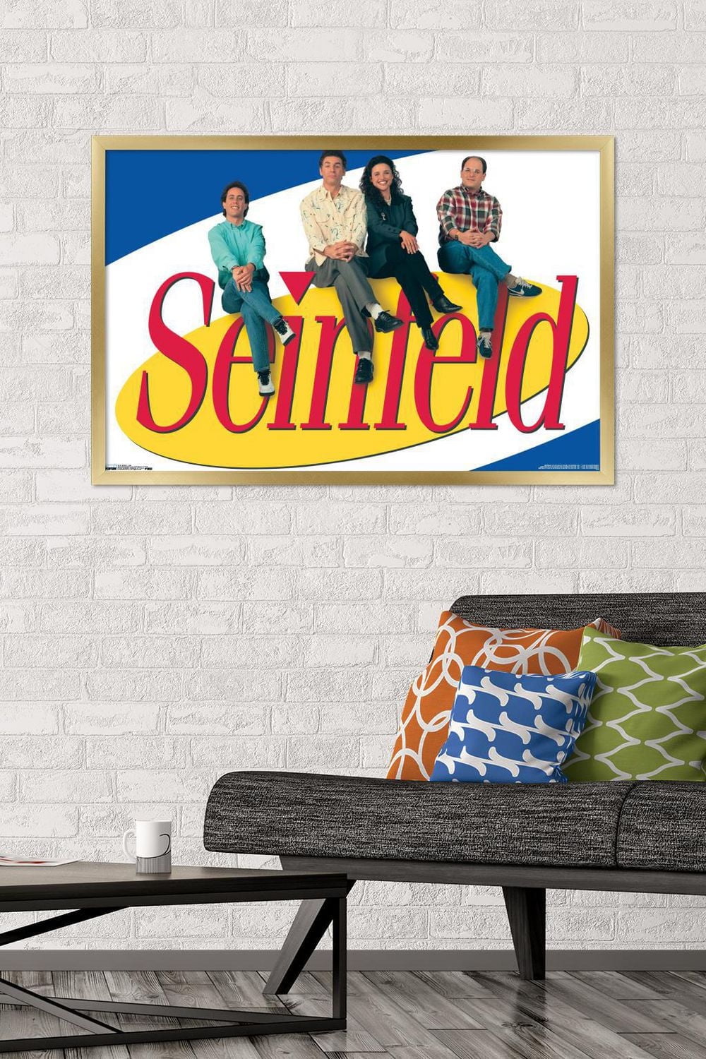 Seinfeld - Logo Wall Poster, 22.375" x 34"