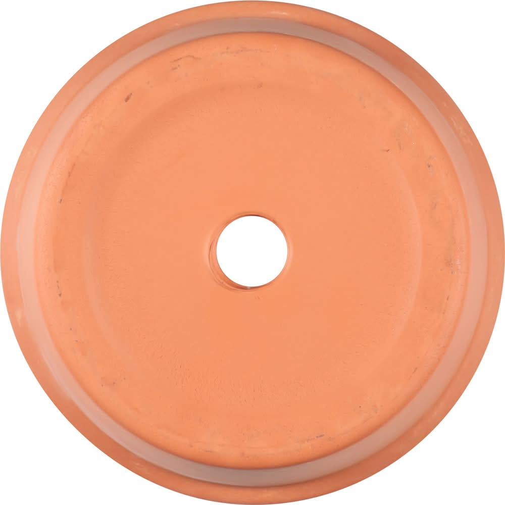Artevasi 6 inch Round Terracotta Clay Pot with Drainage Hole To Prevent Over Watering