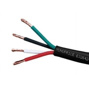 Monoprice Speaker Wire, CL2 Rated, 2-Conductor, 12AWG, 500ft, Black