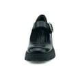 thumbnail image 4 of JENN ARDOR Womens Mary Janes Shoes Round Toe Platform Ankle Strap Chunky Heel Uniform Dress Shoes, 4 of 14