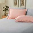thumbnail image 6 of RUIKASI 7 Pieces Pink/Light Grey King Bed Comforter Set with Sheets - Bed in a Bag with Comforter and All Season Sheets, Pillowcases, 6 of 6