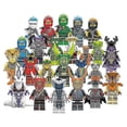 thumbnail image 1 of Set Of 24 Pcs Ninja Mini Figures Building Blocks Toys Kids Gift, 1 of 5
