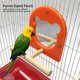 thumbnail image 2 of Juguetes Para Pájaros, Percha De Madera Para Loros De Material Acrílico, Marco De Espejo De Juguete Para Pájaros Para Soporte Para Loros ANGGREK Otros, 2 of 8
