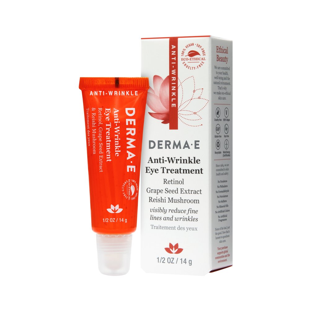 Derma E Derma E AntiWrinkle Eye Treatment Gel, 0.5 Oz