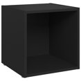 thumbnail image 4 of vidaXL 5 Piece TV Cabinet Set Black Chipboard, 4 of 12
