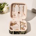 thumbnail image 6 of Owl Jewelry Display and Organizer: Portable Square Travel Case for Rings, Earrings, Necklaces, Bracelets - Suitable for Girls and Women, 6 of 6