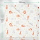 thumbnail image 4 of Mantas Swaddle Baby de San Francisco, paquete de 3 unidades, 120 x 120 cm, suaves, 4 of 6