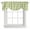 Green, variant on Blue White Plaid Tie Up Valance Curtains for Windows, Kitchen Curtains Window Shades, Gradient Geometric Buffalo Checkered Light Filtering Roman Curtain Valances for Bedroom/Bathroom/Cafe 54"x18"
