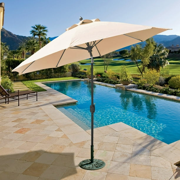 Galtech 9 ft. Sunbrella Aluminum Patio Umbrella