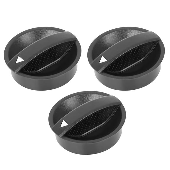 REGALWOVEN 3pcs Car HVAC Air Conditioning Climate Heater Control Switch Knobs 65551820A for Toyota