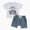 T-White, variant on Kaprioy Toddler Baby Boy Summer Clothes Funny Letter Daddy's Little Buddy Tractor T Shirt Elastic Waist Pockets Shorts Set 2 Piece Outfit Toddler Baby Boys Summer Outfits Baby Boys' Clothing Sets