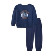Garanimals Baby & Toddler Boys Fleece Outfit Set, Sweatshirt & Sweatpants, Sizes 0-6T