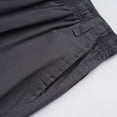 thumbnail image 3 of Ernkv Casual Pants for Men Comfy Lounge Casual Soft Loose Daily Elastic Waist Solid Color Fashion Fall Spring Trousers Full Length Pants with Pocket Dark Gray XXL, 3 of 9