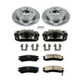 thumbnail image 2 of PowerStop Rear Stock Replacement Brake Pad and Rotor Kit with Calipers Fits: BUICK CHEVROLET Select Models KCOE1440, 2 of 5