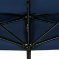 thumbnail image 5 of Lanai 9-ft Half Umbrella - Navy Blue - Polyester Canopy, 5 of 9
