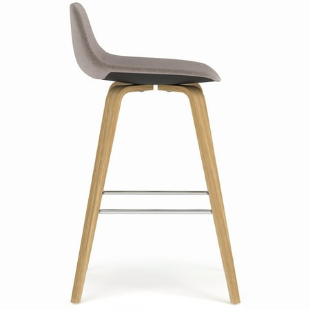 Simpli Home - Randolph Bentwood Counter Height Stool (Set of 2) - Mocha