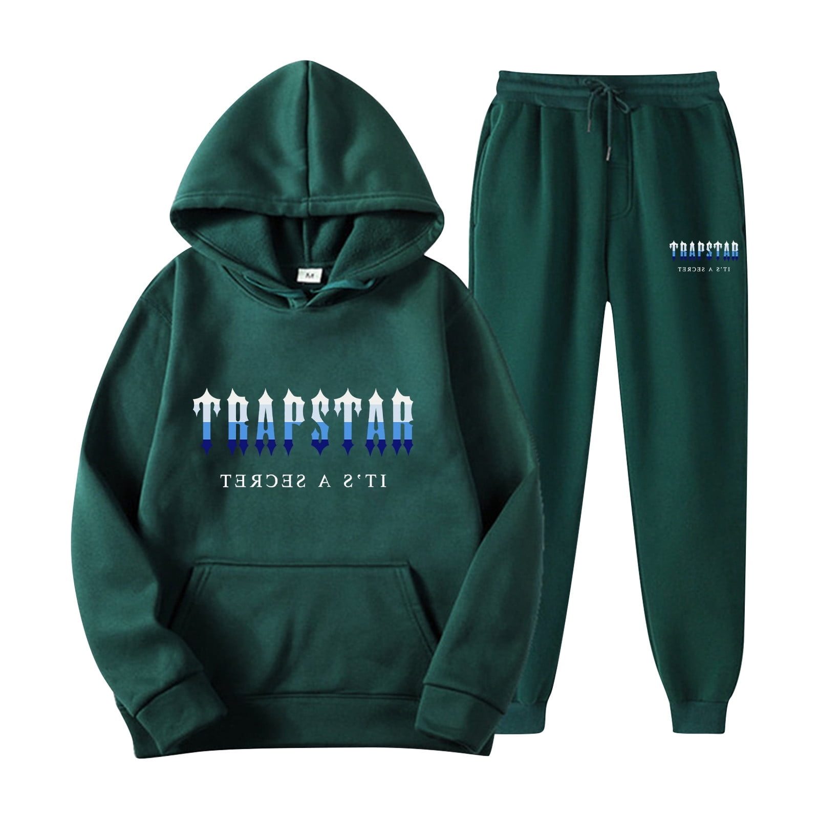 Shop Trapstar Trapstar Green Hoodie Trapstar Hoodie With Built In