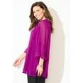 thumbnail image 3 of Catherines Women's Plus Size Petite Dazzling Blouse, 3 of 5