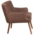 thumbnail image 3 of HERCULES Hayes Series Black Fabric Tufted Arm Chair, 3 of 4