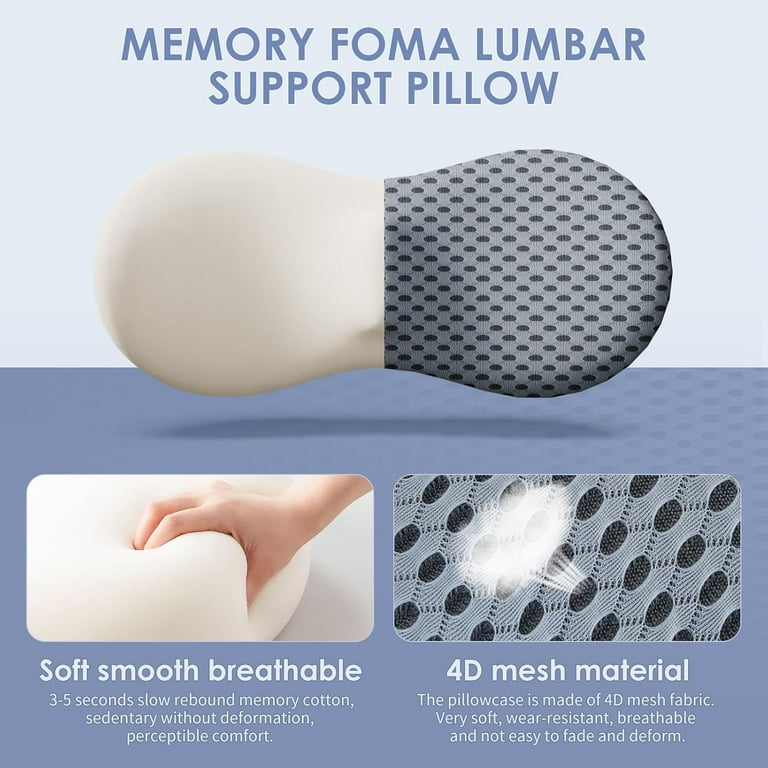 Emlimny Lumbar Support Pillow With High-Density Memory Foam photo 5