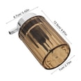 thumbnail image 2 of CRILSTYLEO Botella Marrón Reutilizable Para Espuma Facial Y Gel Con Compacto Y Resistente A, 2 of 7