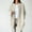 White, variant on AOOCHASLIY Women Coat Fashion Women Long Sleeved Cardigan Solid Designs Relaxed Loose Casual Outwear