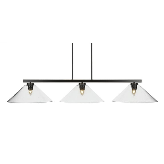 Toltec 4523-DG-308 Atlas 3 Bulbs Bar Billiards Pool Table Island Light
