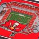 thumbnail image 3 of YouTheFan NFL Tampa Bay Buccaneers 3D StadiumView Posavasos - Estadio Raymond James, 3 of 4