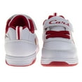 thumbnail image 4 of Disney Pixar Cars Boys Vintage Sneakers. (Toddler Little Kids), White Red, Size: 10, 4 of 7