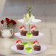 thumbnail image 1 of Soporte de 3 niveles para cupcakes, soporte para postres, soporte de exhibición para , soporte para cupcakes, bandeja para servir escalonada para, 1 of 8