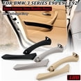 thumbnail image 4 of Inner Door Panel Pull Trim Cover For 3 Series E90 E91 E92 Left Hand Drive Durable Polymer Black, 4 of 7