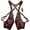 Dark Brown, variant on Ymbolf  Premium Leather Adjustable Underarm Shoulder Bag with Anti-Pickpocket Harness for Men and Women,Double Shoulder Armpit Bag