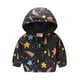 thumbnail image 1 of Honeeladyy - Abrigo tipo camisa para bebé niño y niña, abrigo de manga larga a la moda para bebé niña y niño, chaqueta con capucha estampada, traje de otoño para niño de 2 a 3 años, 1 of 2