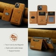 thumbnail image 4 of For Iphone 15 Dg.Ming M2 Series 3-Fold Card Bag Wallet Leather Phone,iPhone 15 Pro Max, 4 of 7