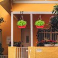 thumbnail image 4 of Weiweiguan 2 Sets Hanging Flowerpot Fence Railing Wall Hanging Planter Plant Container, 4 of 7