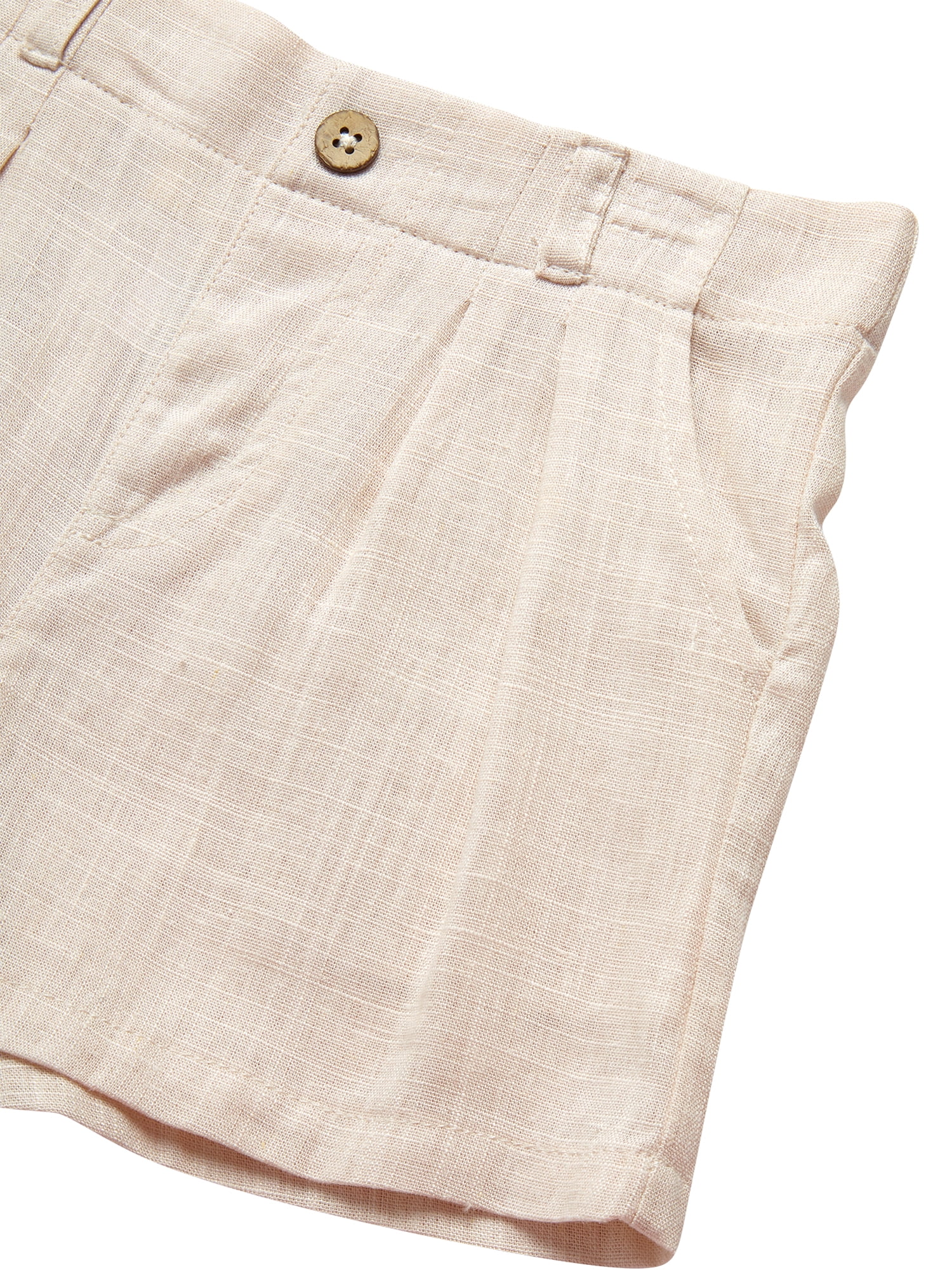 Jessica Simpson Girls' Knit and Woven Short Set, Sizes 4-12