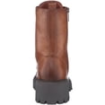thumbnail image 2 of GC Shoes Womens Mckay Faux Leather Pull On Combat & Lace-up Boots, 2 of 3