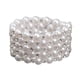 thumbnail image 1 of Pulsera elástica de perlas y diamantes de imitación para bodas, bailes, disfraces y concursos de belleza. 5 hileras, 1 of 8